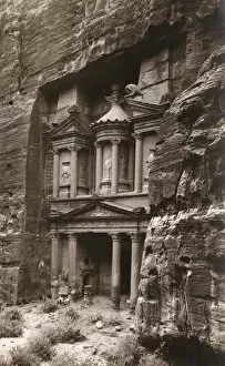 Carved Gallery: Petra - The Treasury, Jordan