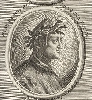 Humanist Prints: Petrarch, Italian scholar and poet, 1304-1374