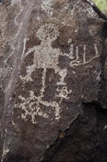 Petroglyph National Monument. Petroglyphs. New Mexico. USA