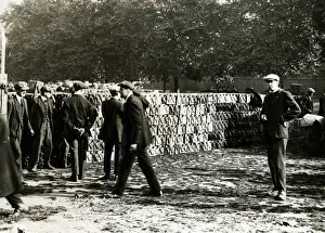 Petrol dump in Hyde Park, London