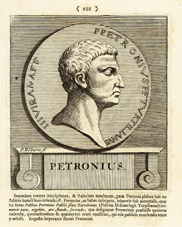 Gods And Heroes Prints: Petronius, author of the Satyricon