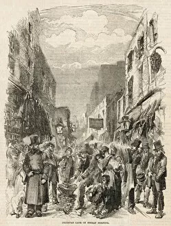 Traders Gallery: Petticoat Lane, 1856