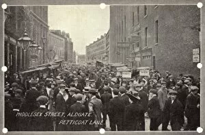 Aldgate Gallery: Petticoat Lane, London - Middlesex Street, Aldgate