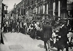 Lane Collection: Petticoat Lane Market, East End of London
