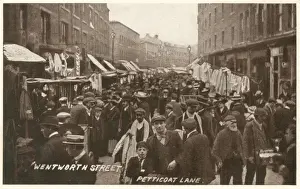 Wentworth Prints: Petticoat Lane Market, London - Wentworth Street