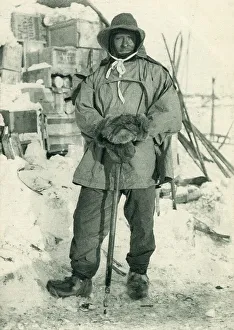 Crates Prints: Petty Officer Evans, at the Antarctic