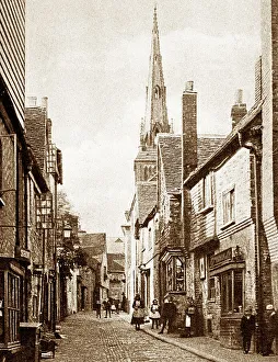 Lombard Prints: Petworth Lombard Street early 1900s