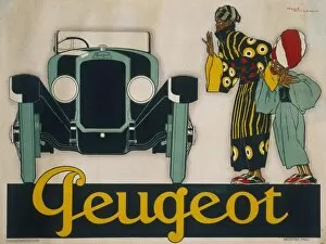 Images Dated 28th March 2008: Peugeot Advertisement