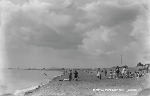 Pevensey Bay Beach Scene