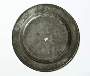 Geffrye Museum Gallery: Pewter plate