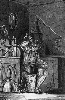 Pewter Prints: Pewterer 1827