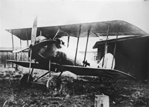 Biplanes Prints: Pfalz D VIII German fighter biplane
