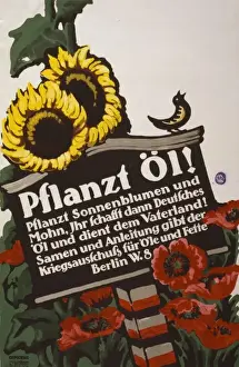 Vaterland Prints: Pflanzt ol! Pflanzt Sonneblumen und Mohn, ihr schafft dann D