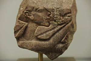 Amenhotep Gallery: Pharaoh Akhenaten. Relief. El-Amarna. Egypt