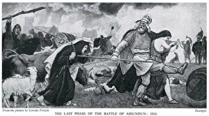 Viking Gallery: Last phase of the Battle of Assendun