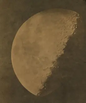 Phase Prints: Phase of the moon taken March 1851