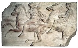 Marble Prints: PHIDIAS (490 -431 BC). Horsemen from the west
