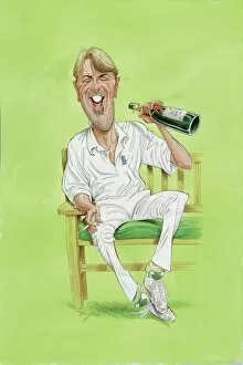 Portraiture Collection: Phil Tufnell - England cricketer