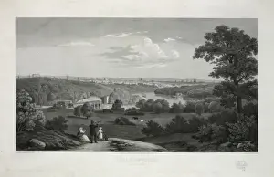 Philadelphia. View from Peters farm