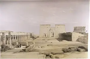 Aswan Prints: Philae Temple / Approach