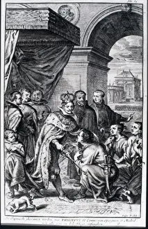 Crossed Prints: Philip II of Spain welcomes Japanese ambassadors