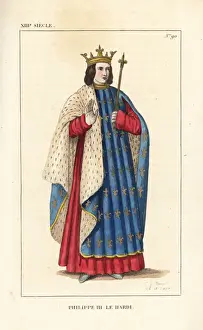 Scepter Prints: Philip III the Bold, King of France, 1245-1285