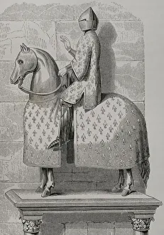 Capet Prints: Philip IV (1268-1314). King of France (1285-1314)