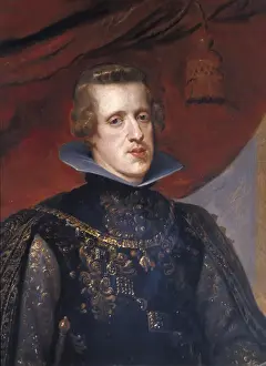 1605 Prints: PHILIP IV of Spain (1605-1665). King of Spain (1621-1666)