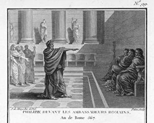 Accusing Gallery: Philip Reproaches Rome