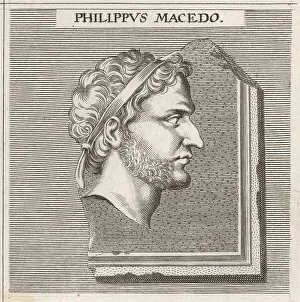 Macedon Prints: Philip V, King of Macedonia from 221 to 179 BC