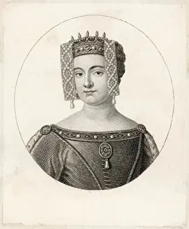 Hainault Prints: Philippa Hainault / Anon E