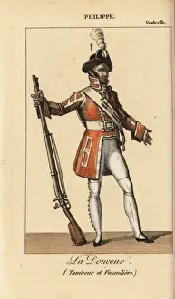 Tambour Prints: Philippe-Amedee Roustan in Le Tambour et la