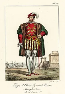 Italian Edition Prints: Philippe de Chabot, Admiral de Brion, c. 1492-1543