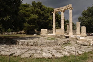 Philippeion, 4th century B.C. Altis. Sanctuary of Olympia. I
