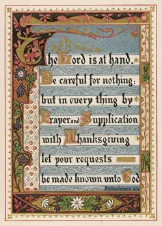 Philippians Iv: 5-6