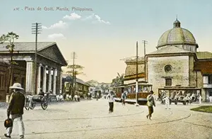 Plaza Prints: The Philippines - Plaza de Goiti, Manila