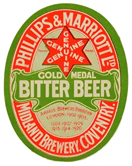 Phillips & Marriott Gold Medal Bitter Beer