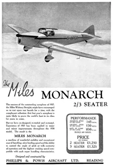 Phillips Prints: Phillips & Powis - Miles Monarch