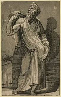 Chiaroscuro Prints: A philosopher