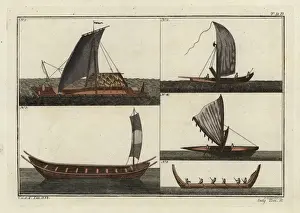 Riverboat Prints: Phoenician arks or river boats