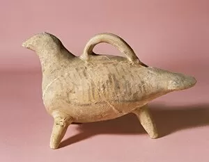 Phoenician Gallery: Phoenician art. Spain. Ibiza. Bird-shaped funerary vessel