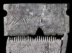 Tunis Prints: Phoenician comb. 4th c. BC. From: Junon necropolis