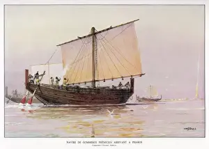 Arrives Prints: Phoenician Ship