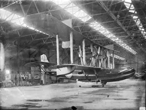 Phoenix P5 Cork MkII N87 inside the hangar at Brough