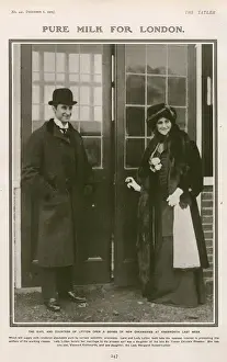 Knebworth Prints: Photo of the Earl and Countess of Lytton in the Tatler