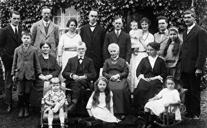 Photo of extended family group