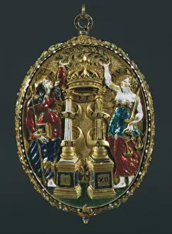 Art Sticas Prints: Photo frame. 16th c. Renaissance art. Jewelry. AUSTRIA