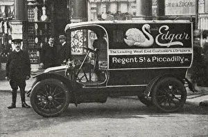 Edgar Prints: Photo of Swan and Edgars delivery van