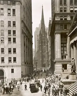 Dominating Prints: Photo, Wall Street 1929