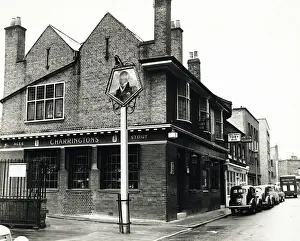 Prints of Photograph of Admiral Codrington PH, Chelsea, London. The main side of the print (shown here) depicts: Corner on view of the pub The National Brewery Centre Archives Prints: Photograph of Admiral Codrington PH, Chelsea, London